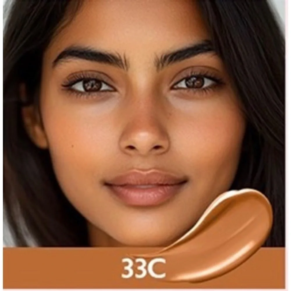 Milk Touch All-Day‎ Skin Fit Milky Glow Cushion Foundation 33C Cinnamon 15g NEW
